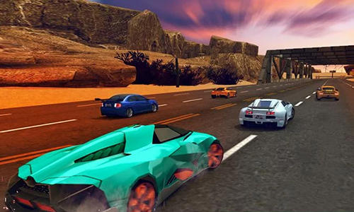 Speed auto racing - Android game screenshots.