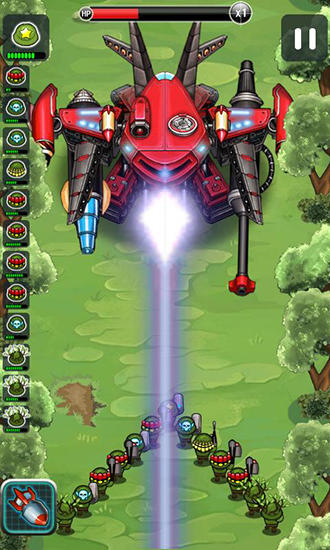Gameplay of the Storm battle: Soldier heroes for Android phone or tablet.