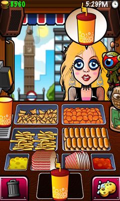 Gameplay of the Streetfood Tycoon World Tour for Android phone or tablet.