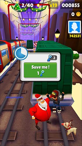 Subway surfers: World tour London - Android game screenshots.
