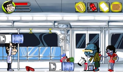 Subway Zombies - Android game screenshots.