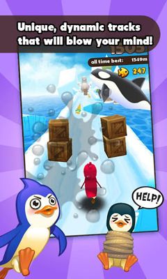Super Penguins - Android game screenshots.