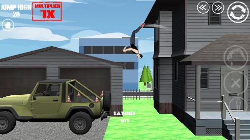 Swagflip: Parkour Madness - Android game screenshots.