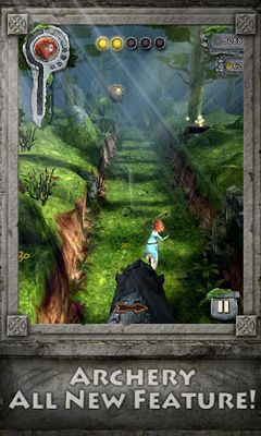Gameplay of the Temple Run Brave for Android phone or tablet.