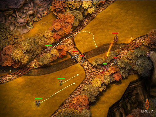 The ember conflict - Android game screenshots.