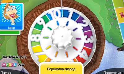 Gameplay of the The Game of Life for Android phone or tablet.