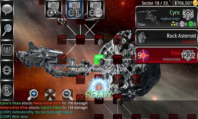 The Infinite Black - Android game screenshots.