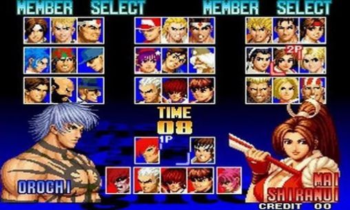 The king of fighters 97 - Android game screenshots.