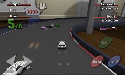 Gameplay of the Tiny Little Racing 2 for Android phone or tablet.