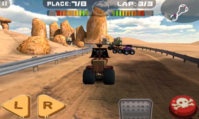 Tires of Fury Monster Truck Racing - Android game screenshots.