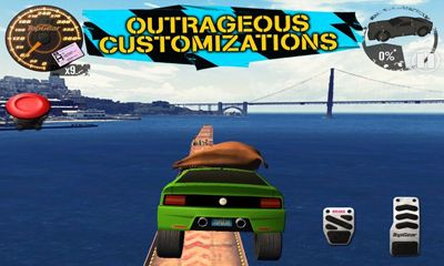 Gameplay of the Top Gear Stunt School Revolution for Android phone or tablet.