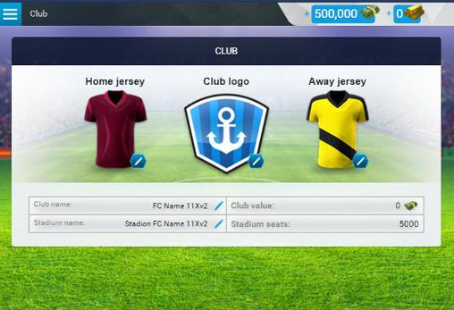 Gameplay of the Top league manager for Android phone or tablet.