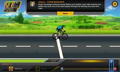 Tour de France 2013 - The Game - Android game screenshots.