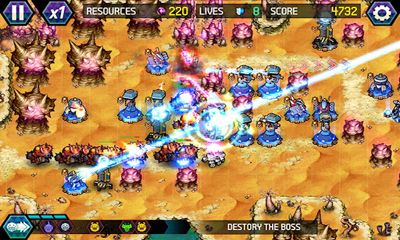 Tower Defense Lost Earth - Android game screenshots.