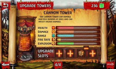 Gameplay of the Towers of Chaos - Demon Defense for Android phone or tablet.