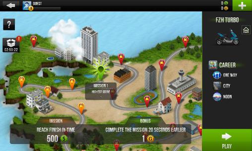 Traffic rider - Android game screenshots.