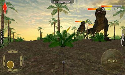 TRex Hunt - Android game screenshots.