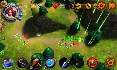 Tribal Wars TD - Android game screenshots.