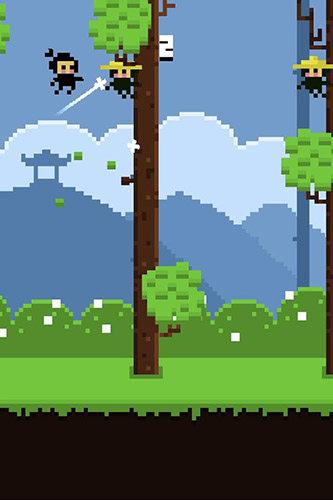 Gameplay of the TyuTyu NyuNyu: The forest ninja for Android phone or tablet.