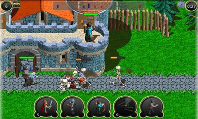 Gameplay of the Undead Invasion for Android phone or tablet.