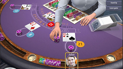 Viber: Blackjack - Android game screenshots.
