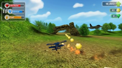 Wings on fire - Android game screenshots.