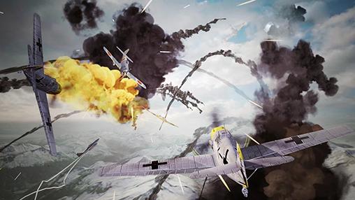 World warplane war: Warfare sky - Android game screenshots.