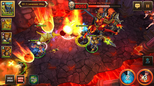 Gameplay of the Wrath of Belial for Android phone or tablet.