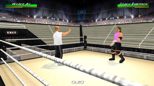 Wrestling revolution 3D - Android game screenshots.