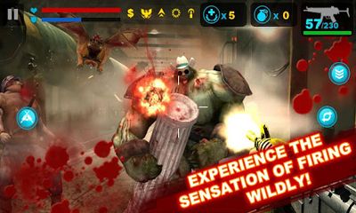 Gameplay of the Zombie Frontier for Android phone or tablet.