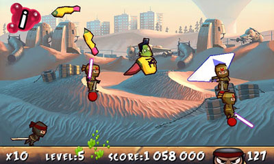 Gameplay of the Zombie Hero for Android phone or tablet.