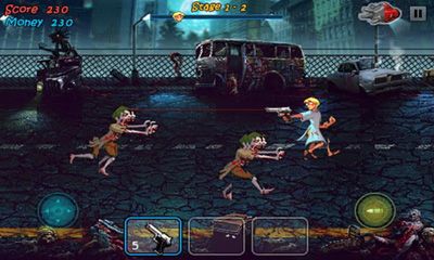 Zombie Shock - Android game screenshots.