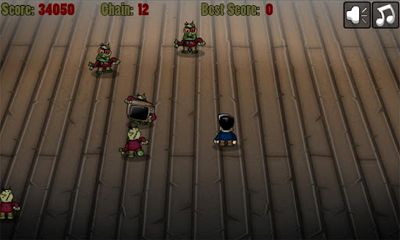A zombie stole my toaster - Android game screenshots.