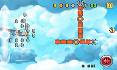 Adventures in the air - Android game screenshots.
