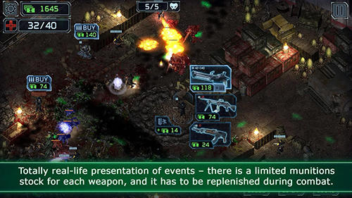 Gameplay of the Alien shooter TD for Android phone or tablet.