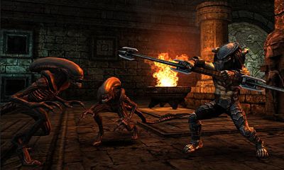 Gameplay of the AVP: Evolution for Android phone or tablet.