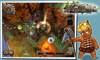 Anger B.C. TD - Android game screenshots.