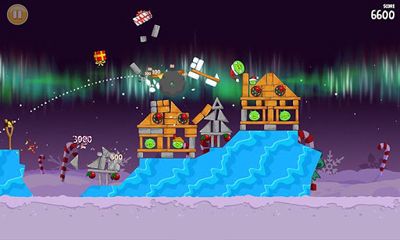 Angry Birds Seasons Winter Wonderham! - Android game screenshots.