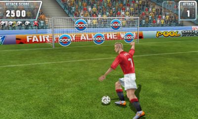 Gameplay of the Bonecruncher Soccer for Android phone or tablet.