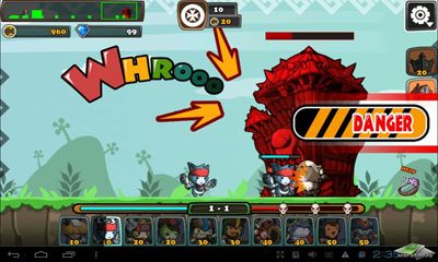 Cat War - Android game screenshots.