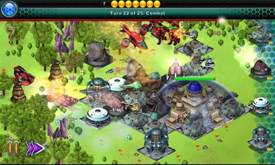 Gameplay of the City Conquest for Android phone or tablet.
