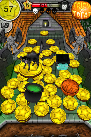 Coin Dozer Halloween - Android game screenshots.