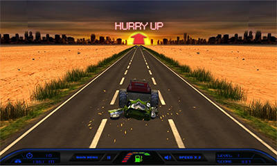 Gameplay of the Crazy Monster Truck for Android phone or tablet.
