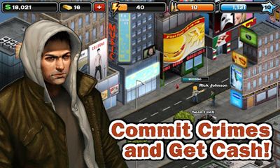 Crime City - Android game screenshots.