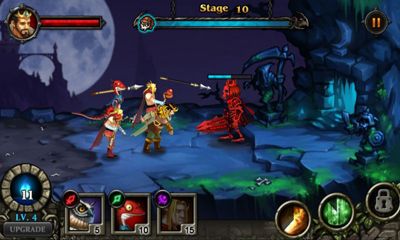 Gameplay of the Dawn Hero for Android phone or tablet.
