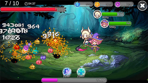 Demon party - Android game screenshots.