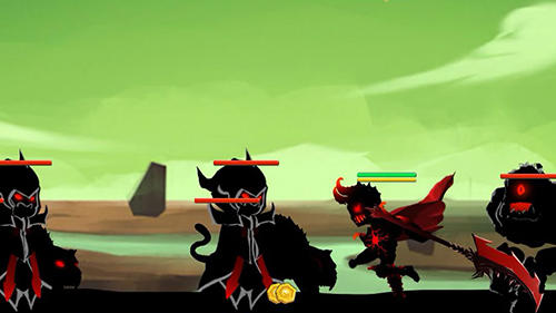 Gameplay of the Demon warrior for Android phone or tablet.