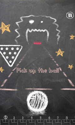 Gameplay of the Doodle Bowling for Android phone or tablet.