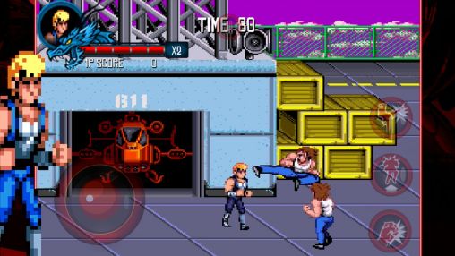 Double dragon: Trilogy - Android game screenshots.