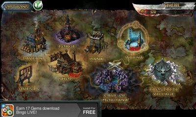 Eternity Warriors - Android game screenshots.